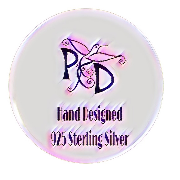 Green Aventurine Sterling Silver Dangle Earrings- Green Aventurine Dangle Style1 - Picture 5 of 5